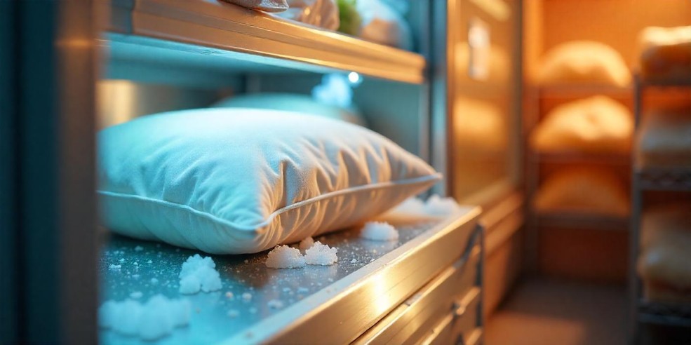 Freezing your pillow