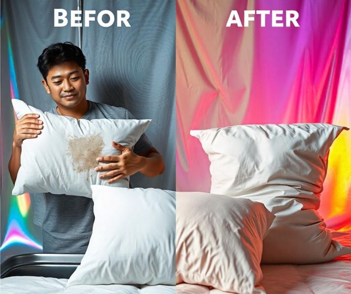 How to wash a pillow without ruining it