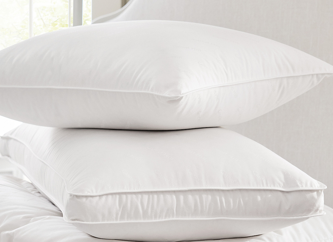 Garnet Hill Signature White Down Pillow (Firm)