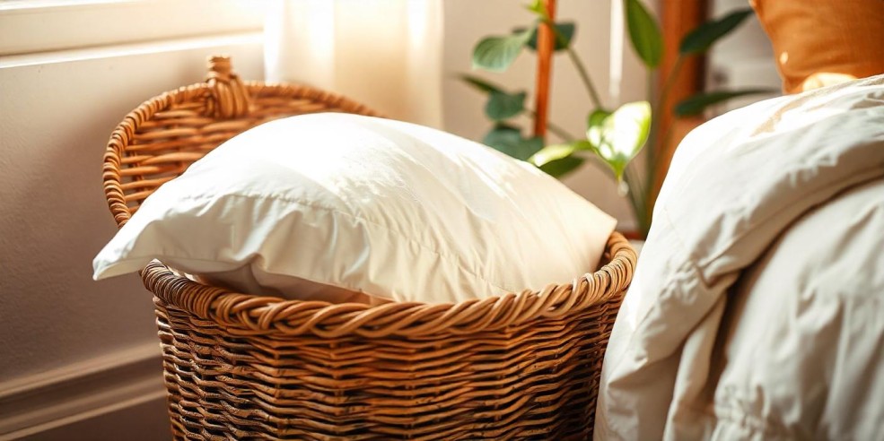 Where to store extra throw pillows