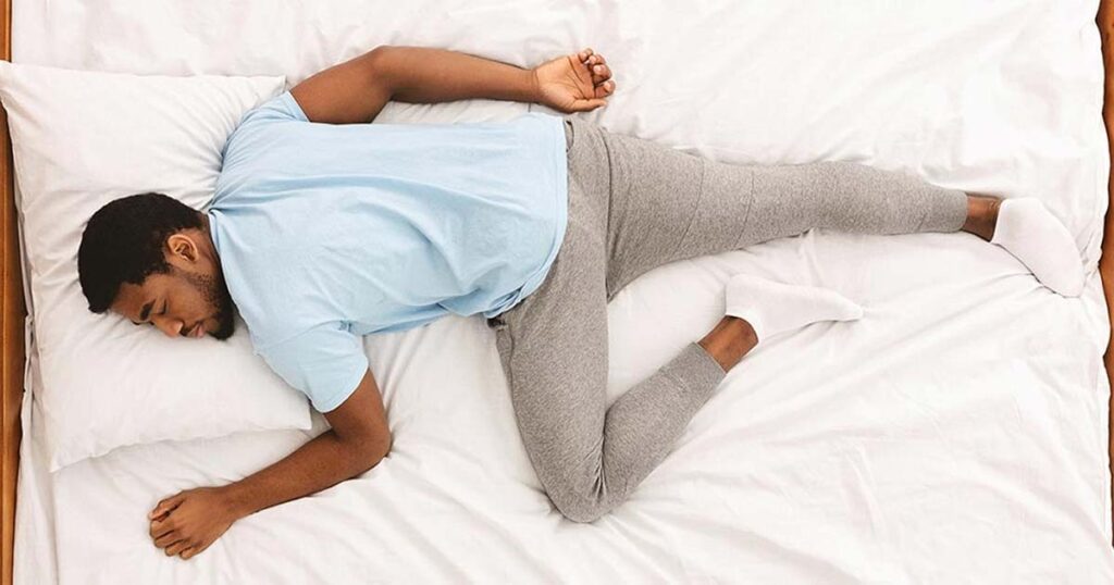 Stomach sleeping position pillow