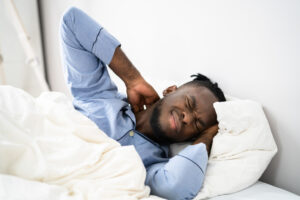 Feather pillows for neck pain