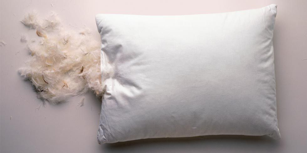 A quality feather pillow