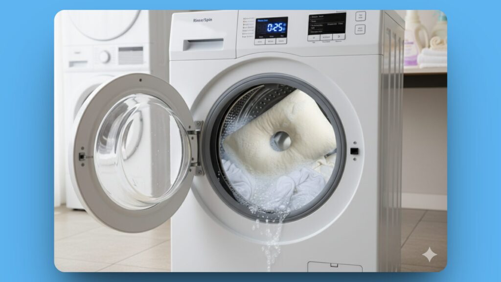 how to wash a piercing pillow