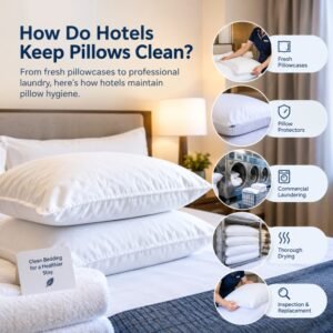 How Do Hotels Keep Pillows Clean?