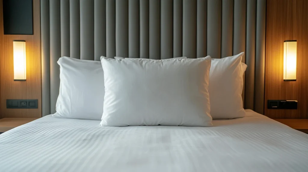 are hotel pillows clean?